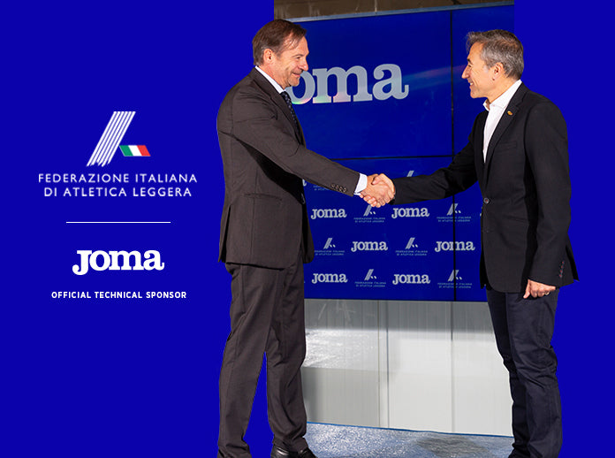 La Federazione Italiana di Atletica Leggera entra nello Joma Team