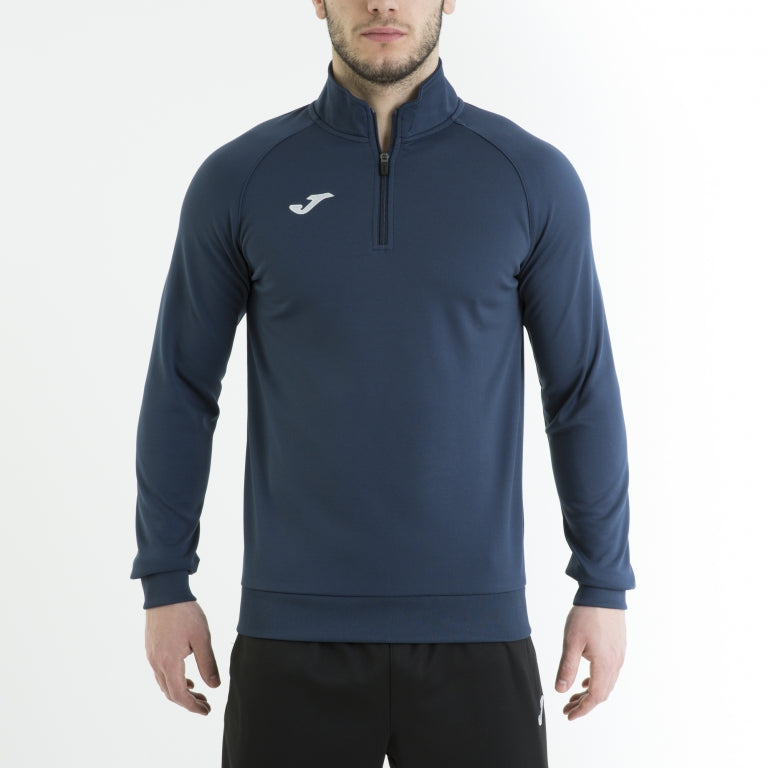 FELPA FARAON BLU MEZZA ZIP