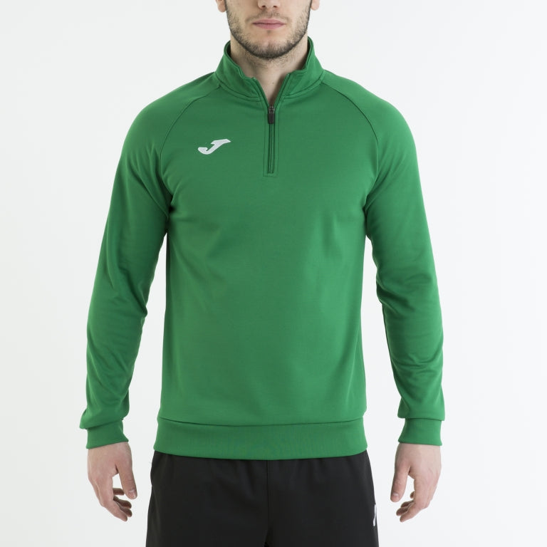 FELPA FARAON VERDE MEZZA ZIP