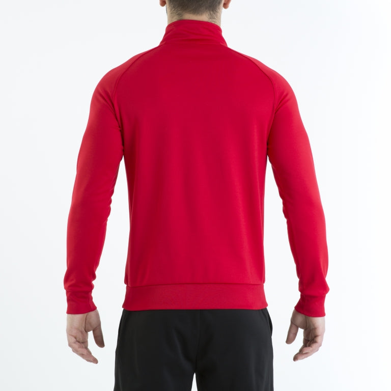 FELPA FARAON ROSSA MEZZA ZIP