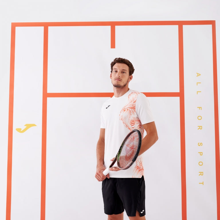 MAGLIA CHALLENGE BLANCO NARANJA