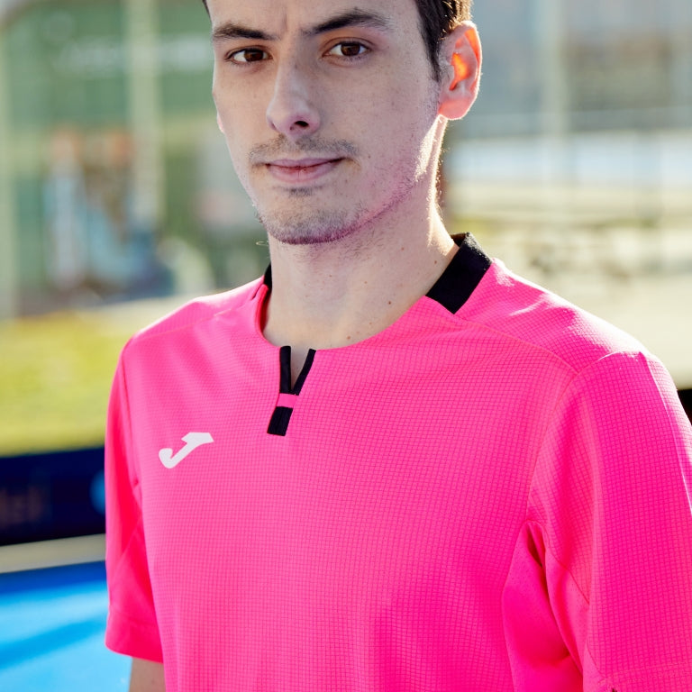 MAGLIA RANKING ROSA FLÚOR NEGRO