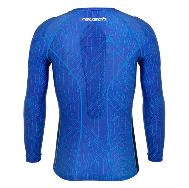 REUSCH COMPRESSION SHIRT PADDED BLU