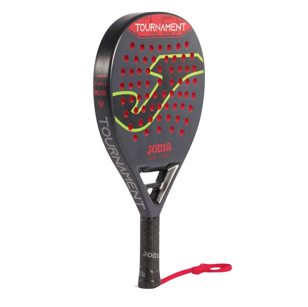 RACCHETTA PADEL TOURNAMENT FLEX NEGRO ROJO