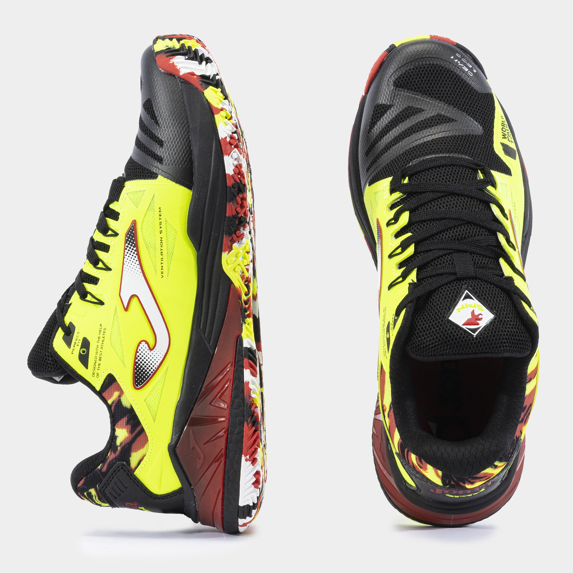 T.SPIN 2309 BLACK LEMON FLUOR