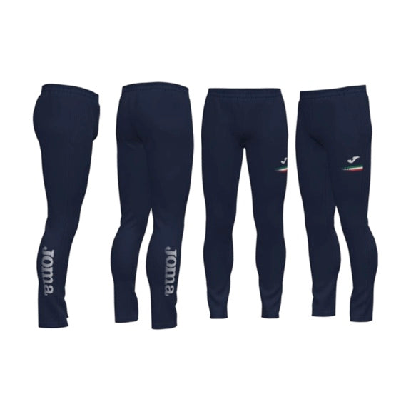 Pantalone Joma Lungo Fed. Italiana Tennis Blu