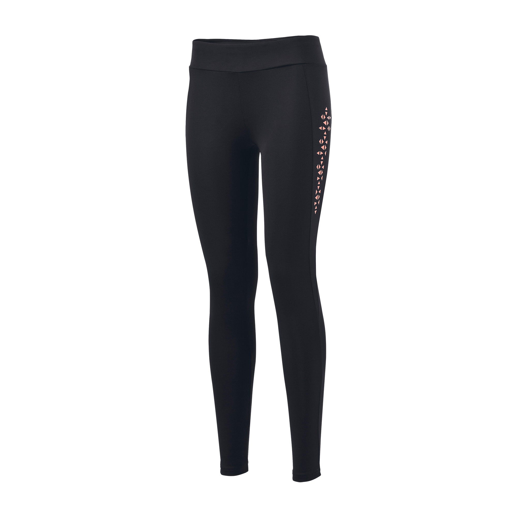 Leggins Bella Nero-Salmone