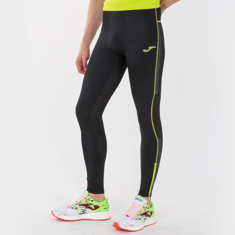 Pantalone Lungo Almanzor Black-Lime