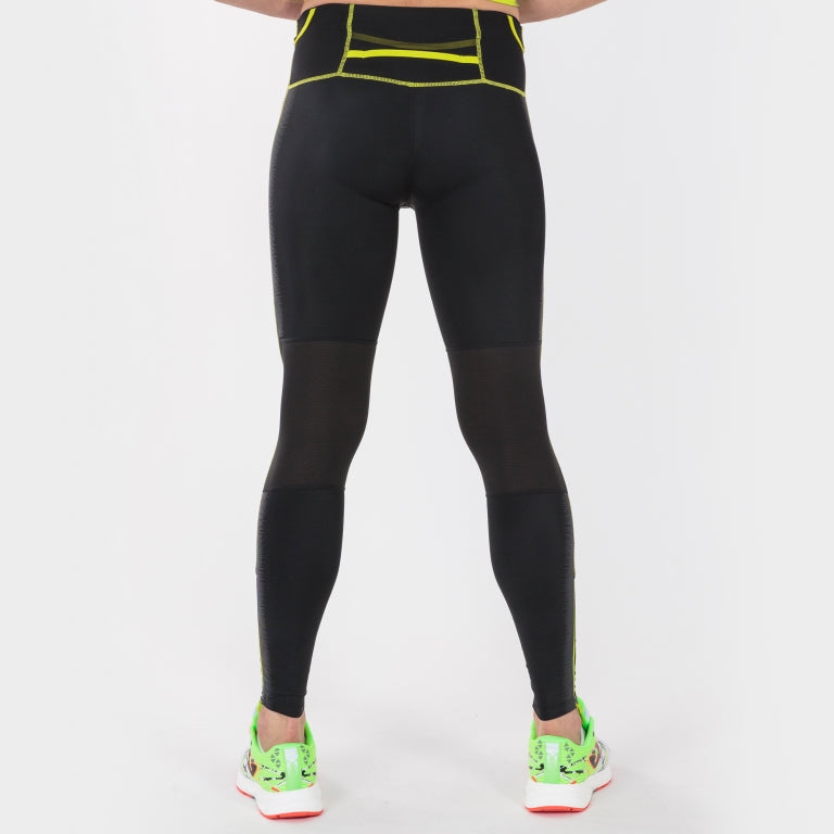 Pantalone Lungo Almanzor Black-Lime