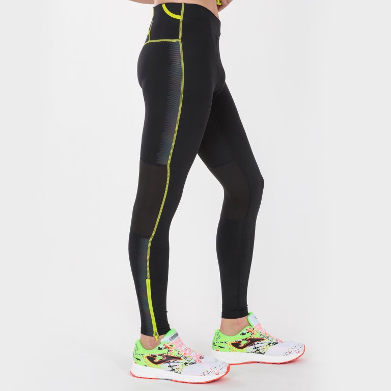 Pantalone Lungo Almanzor Black-Lime