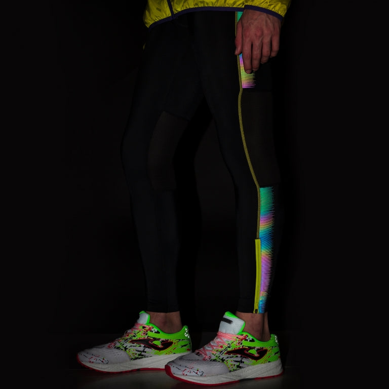 Pantalone Lungo Almanzor Black-Lime