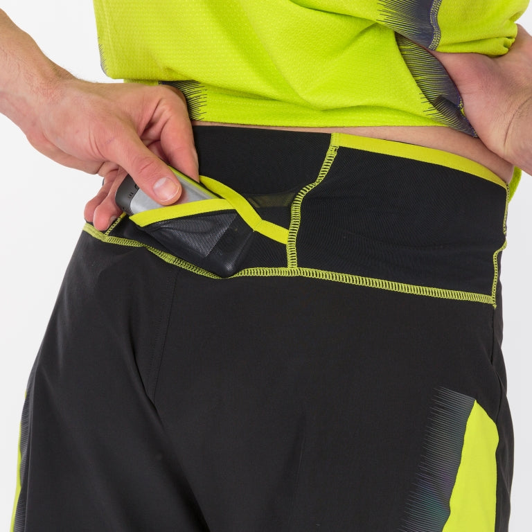 Pantaloncino Micro Almanzor Black-lime