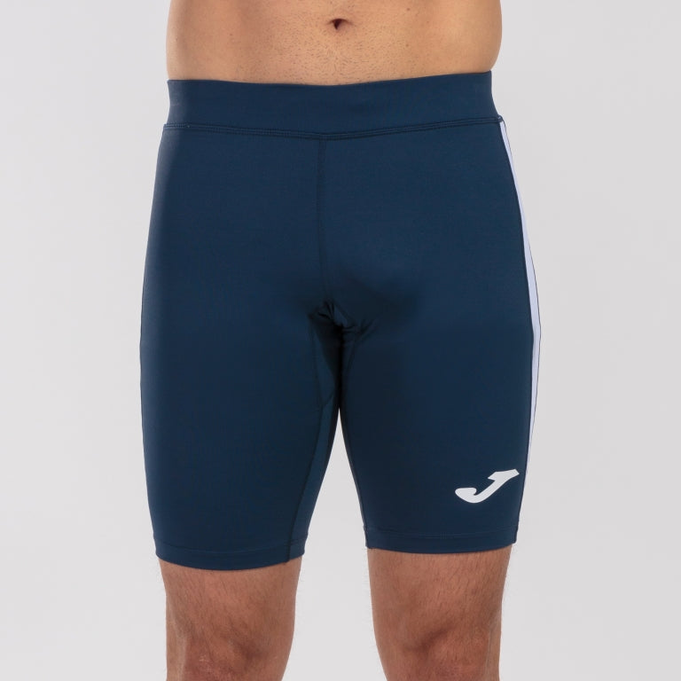 Collant corti Elite VII marino-bianco