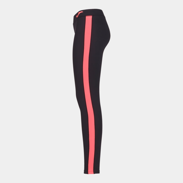 Collant lunghi Ascona Nero-Corallo Fluor