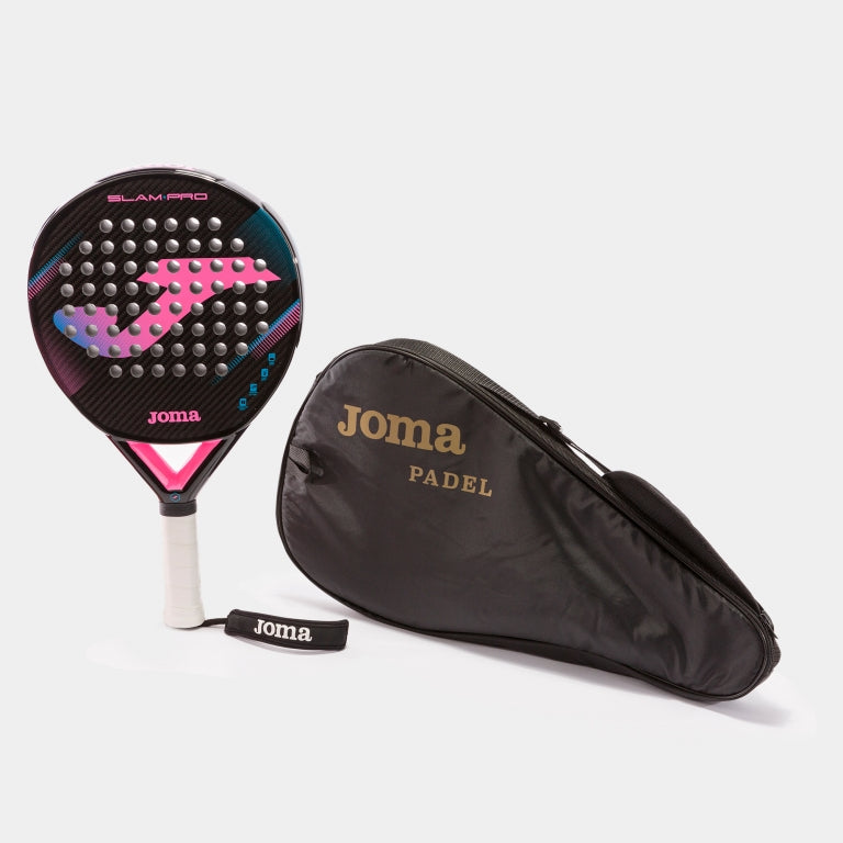 Racchetta Padel Slam pro Nero-Rosa Fluor