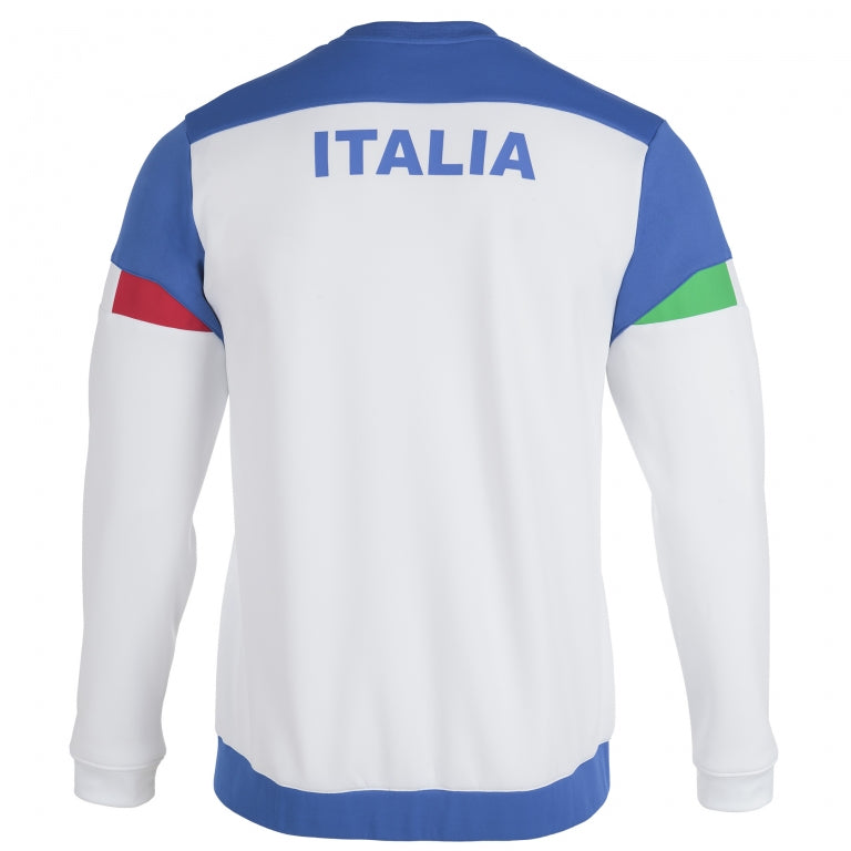 Felpa Fed. Italiana Tennis Bianca