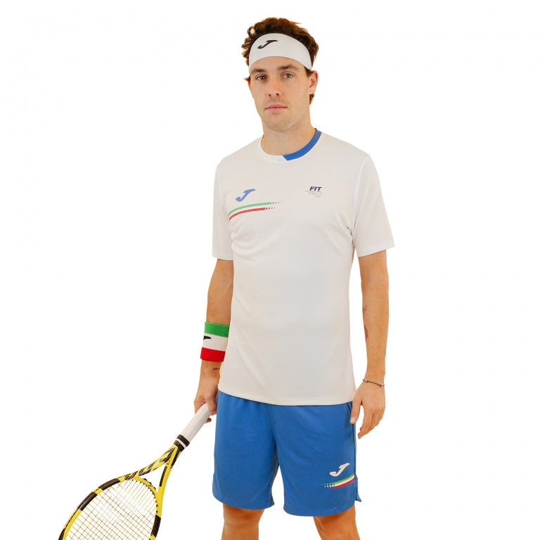 Maglia Fed. Italiana Tennis Bianca