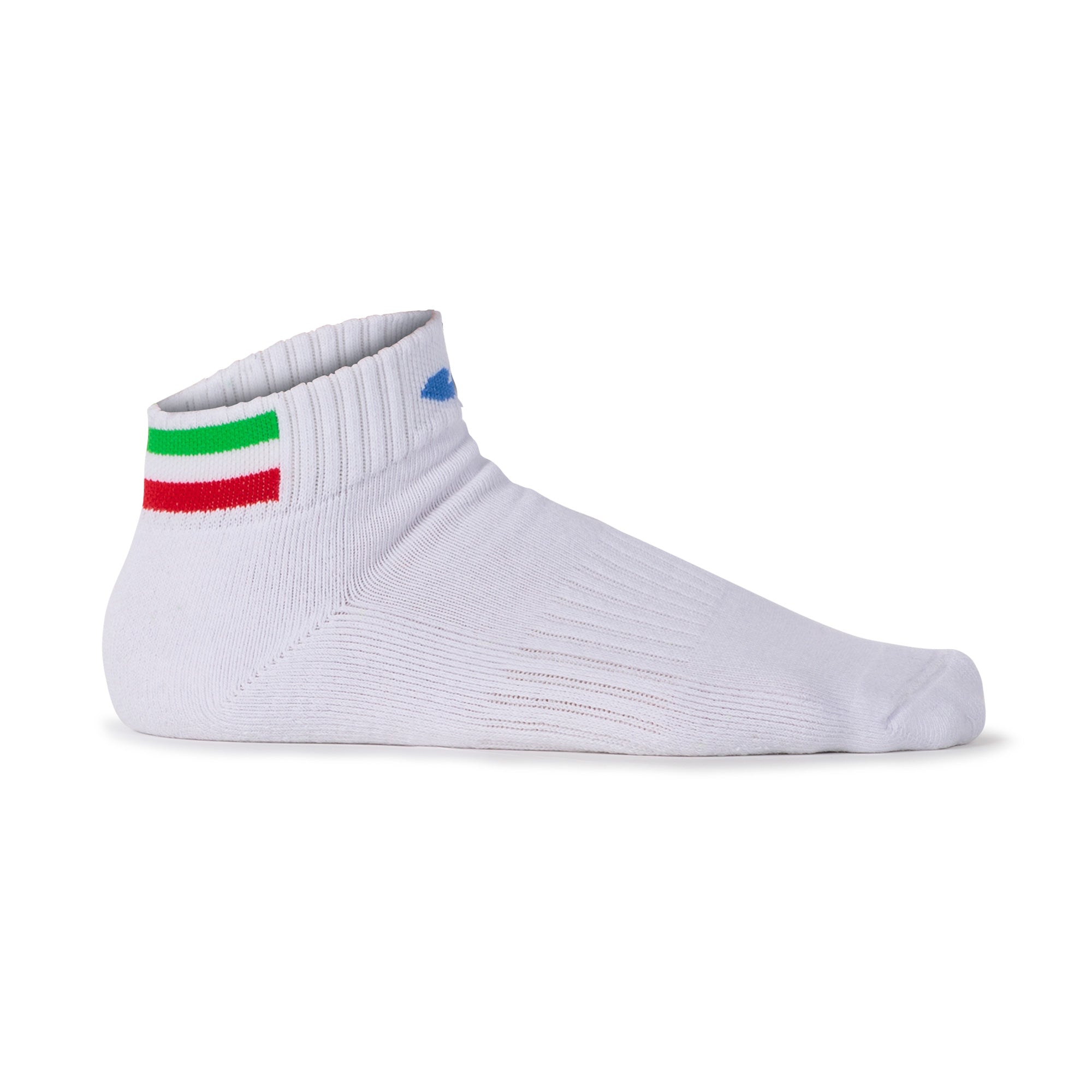 Calza Bassa Fed. Italiana Tennis Bianco