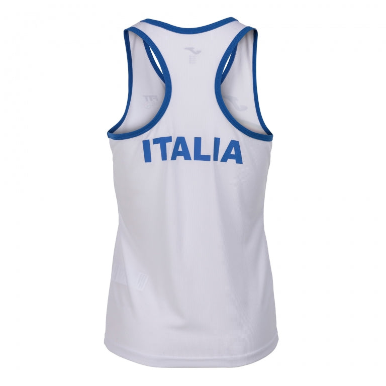 Maglia Donna Fed. Italiana Tennis Bianca
