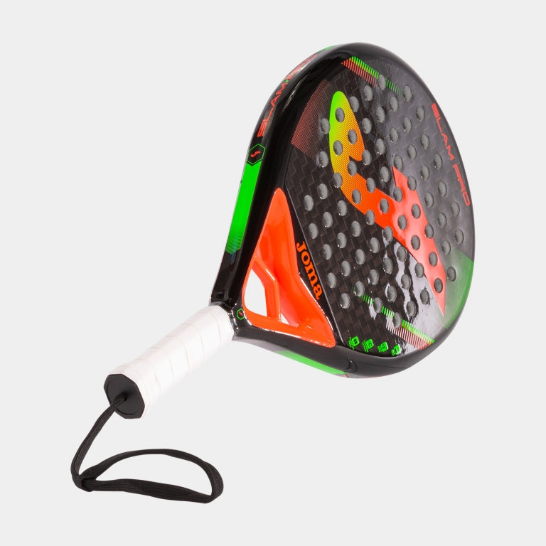 Racchetta Padel Slam Pro Nero Coral Fluor