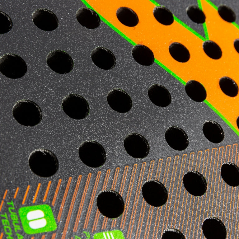 Racchetta Padel Rookie Nero - Arancione
