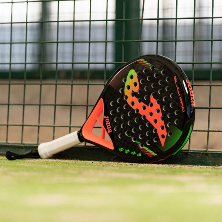 Racchetta Padel Slam Pro Nero Coral Fluor