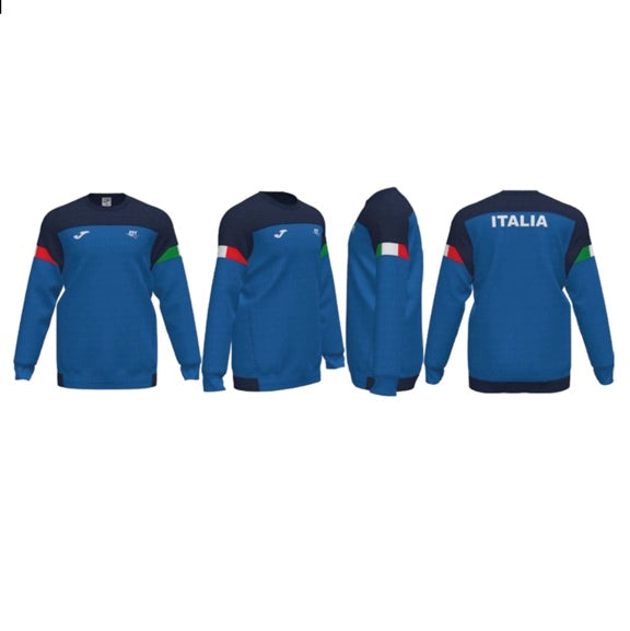 Felpa Fed. Italiana Tennis Blu