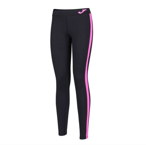 Collant lunghi Ascona Nero-Rosa Fluor