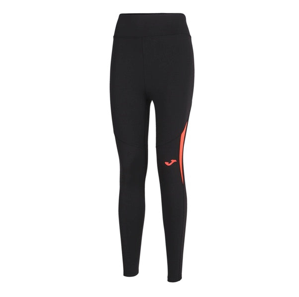 Collant Lunghi Suido Nero-Corallo Fluor