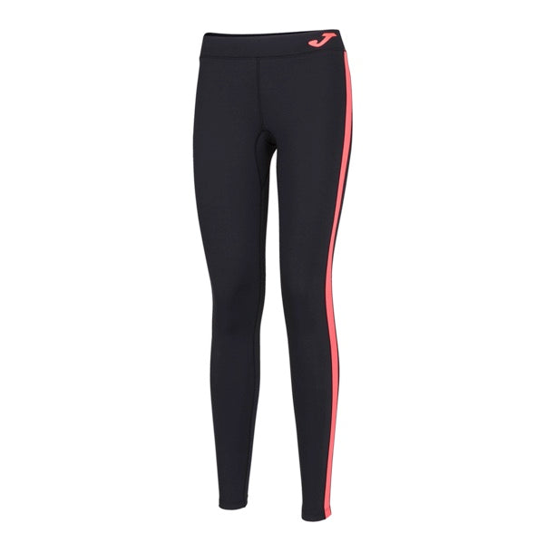 Collant lunghi Ascona Nero-Corallo Fluor