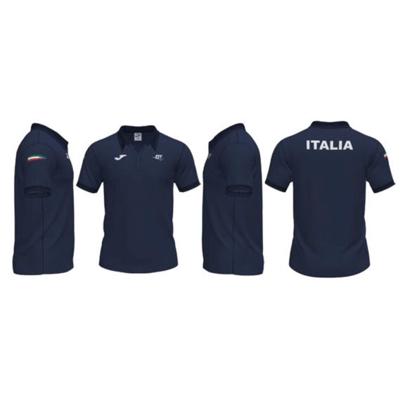 Polo Fed. Italiana Tennis Blu