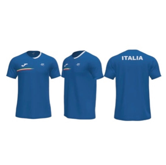 Maglia Fed. Italiana Tennis Blu