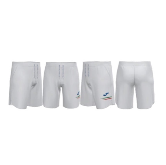 Pantaloncino Fed. Italiana Tennis Bianco
