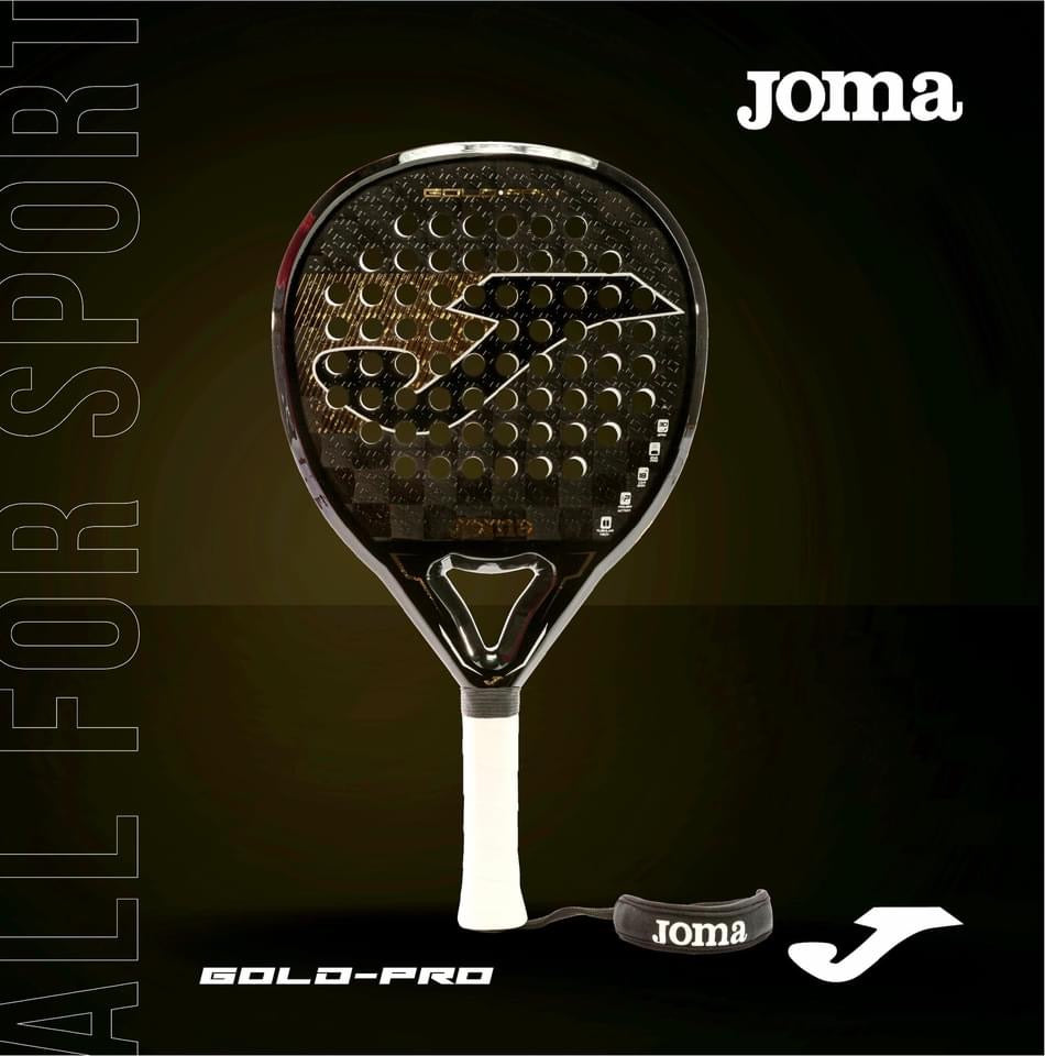 Racchetta Padel Gold Pro Nero-Rosso