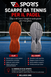 Scarpe da tennis per padel: meglio Clay o All Court?