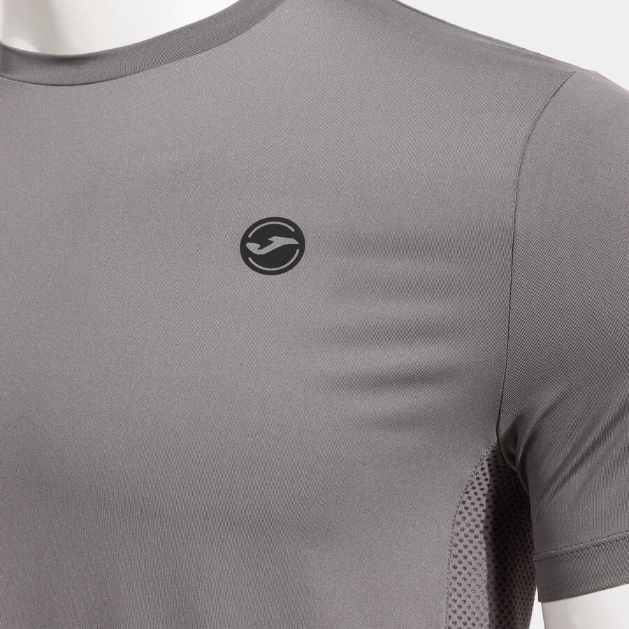 Maglia A Manica Corta Uomo Indoor Gym Grigio
