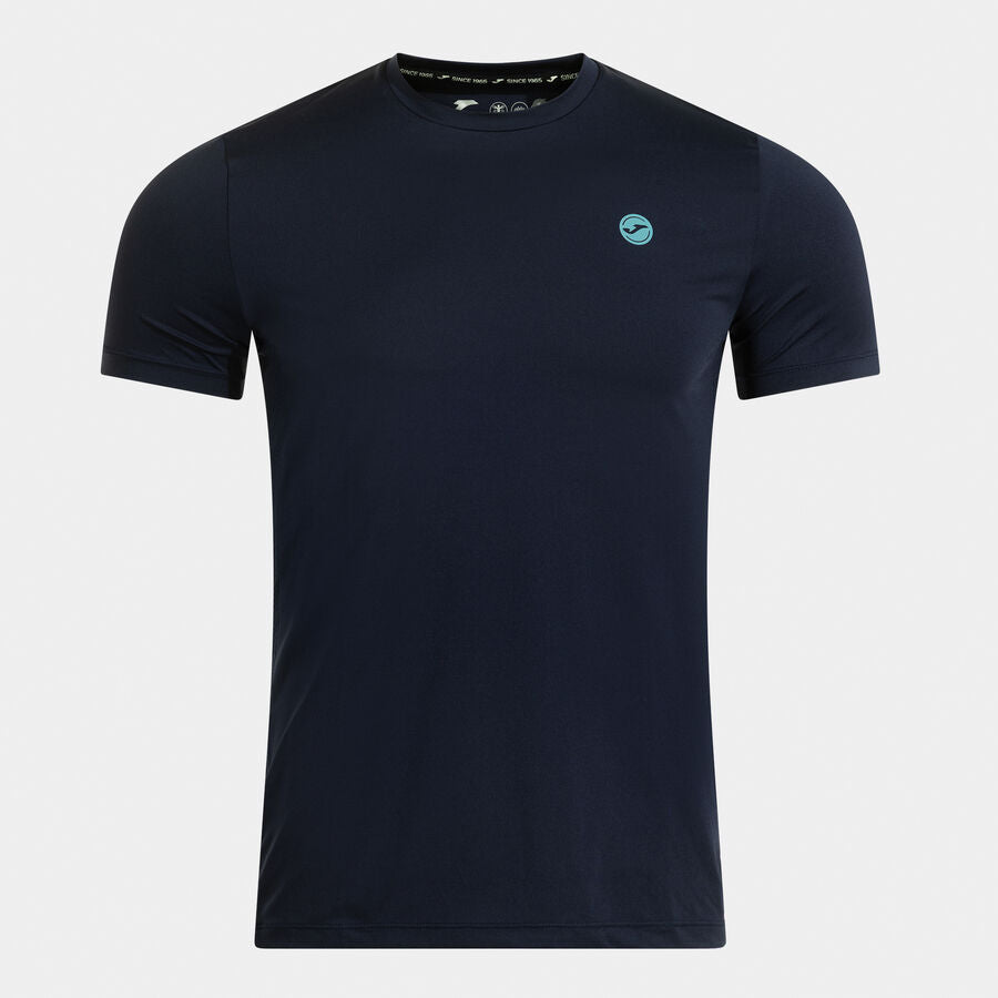 Maglia A Manica Corta Uomo Indoor Gym Blu Navy