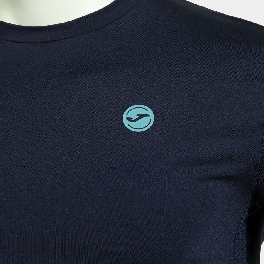 Maglia A Manica Corta Uomo Indoor Gym Blu Navy