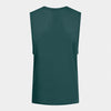 T-SHIRT SENZA MANICHE INDOOR GYM VERDE
