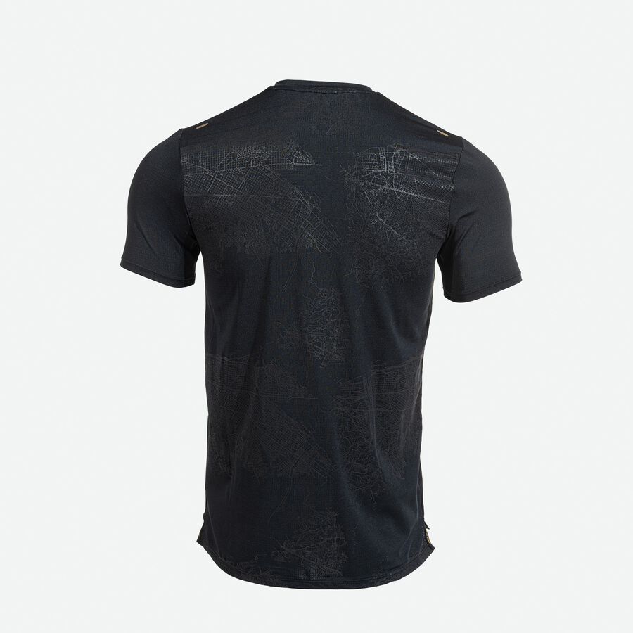 Maglia a manica corta uomo R-Night nero