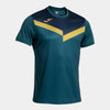 Maglia a manica corta uomo Court verde oro