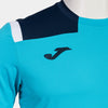 T-SHIRT UOMO TOLEDO TURCHESE FLUO BLU NAVY