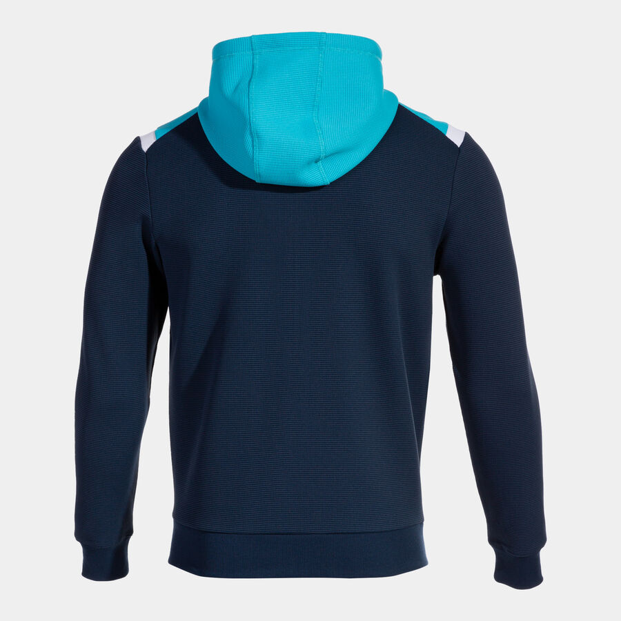 Giacca Con Cappuccio Uomo Toledo Blu Navy Turchese Fluorescente