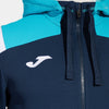 Giacca Con Cappuccio Uomo Toledo Blu Navy Turchese Fluorescente