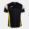 CAMISETA MANGA CORTA MONTREAL NEGRO AMARILLO