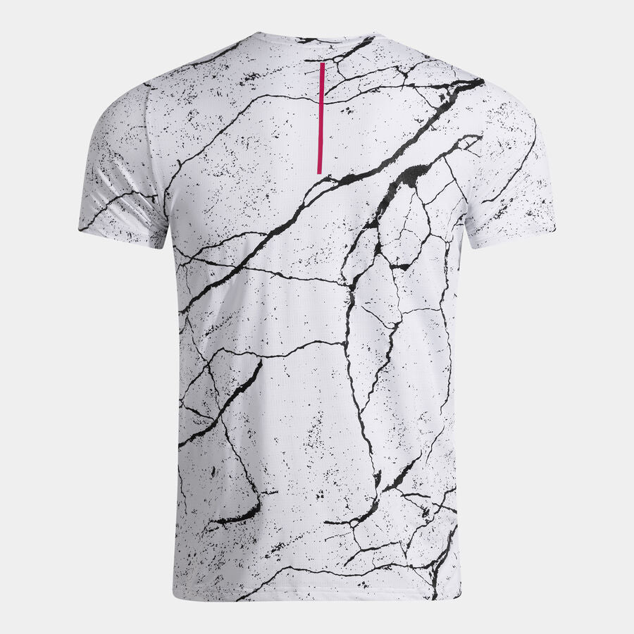 CAMISETA MANGA CORTA R-NIGHT PRO BLANCO NEGRO