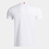 MAGLIA A MANICHE CORTE R-NIGHT BIANCO