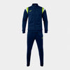 TUTA UOMO TERRA BLU SCURO LIME