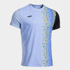 CAMISETA MANGA CORTA SMASH AZUL NEGRO