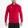 FELPA FARAON ROSSA MEZZA ZIP